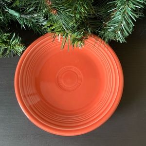 Fiestaware Persimmon Salad Plate